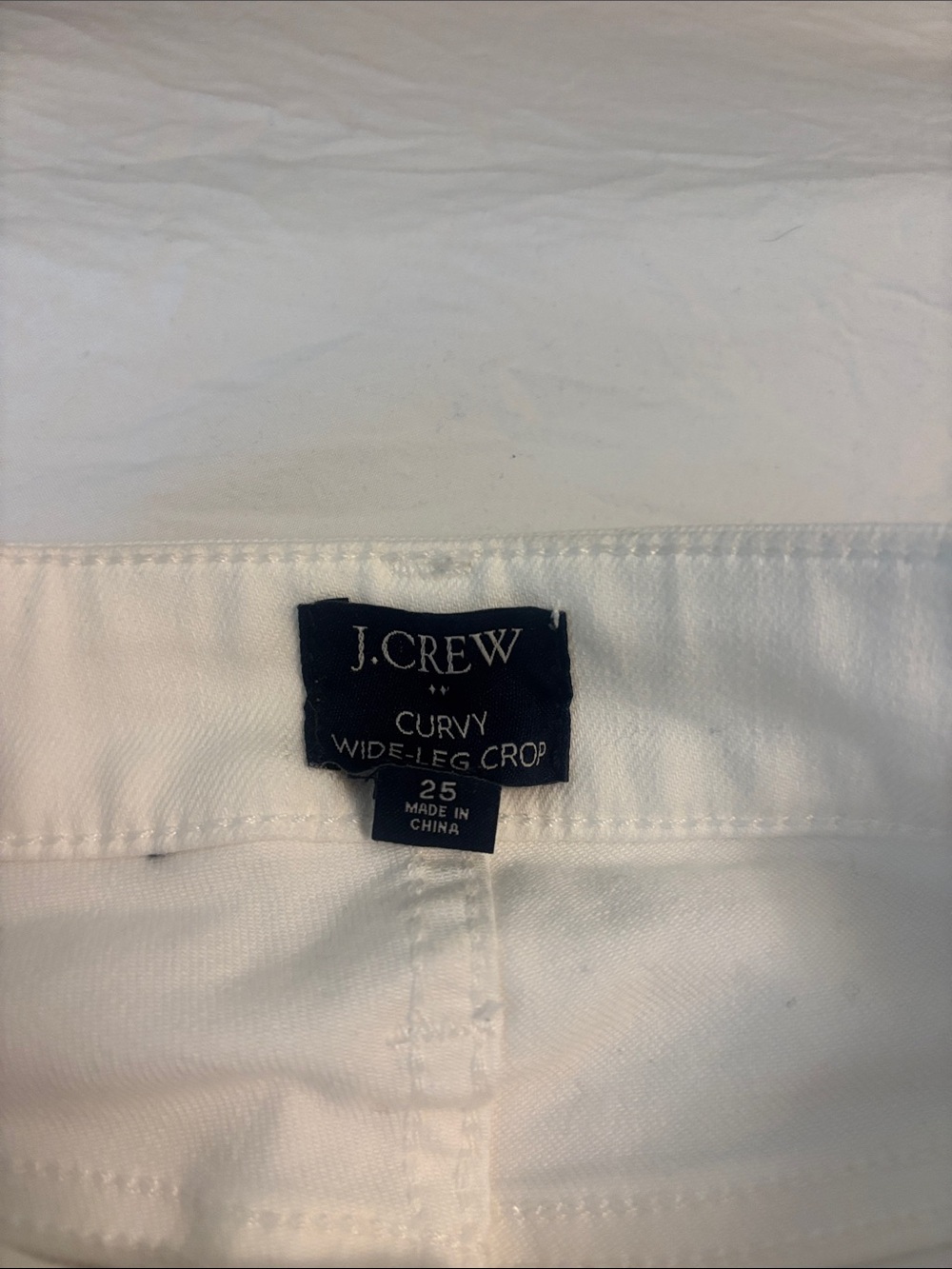 J.Crew White Jeans - Picture 2 of 3